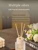 Rattan Aromatherapy Flameless Diffuser with Tea Scented Essential Oil - Long-lasting Indoor Fragrance Ornament, Ideal Birthday Gift.