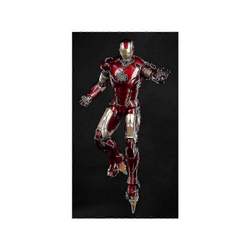 7 Inch Ironman Mk3 Action Figure,deluxe Painting All Joints Movable Collectible Toy