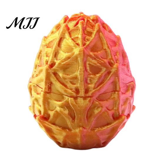 Realistic PLA Sculpture 3D Printed Spider Egg/Spider Statue, Fantasy Creature Model Collectible Trendy Figures Ornament, Lightweight Unique for