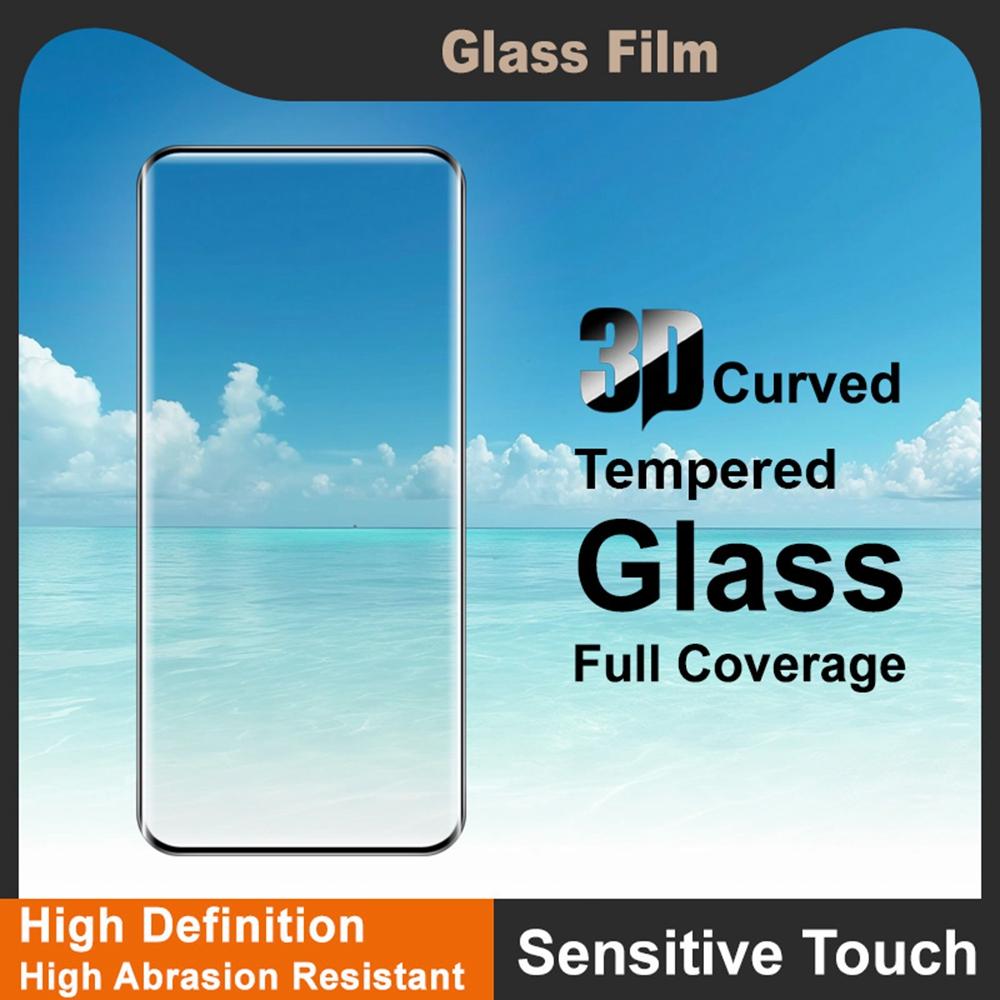 IMAK For Honor 400 Pro 5G (Global) Screen Protector 3D Curved Edge Tempered Glass Film (Fingerprint Unlock)