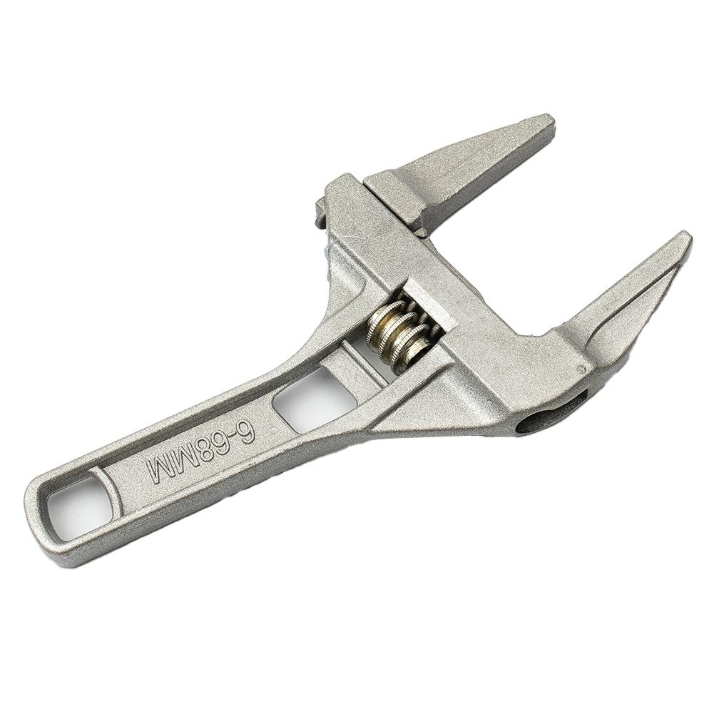 Adjustable Spanner Dismounting Short Handle 16-68MM Aluminium Alloy Useful