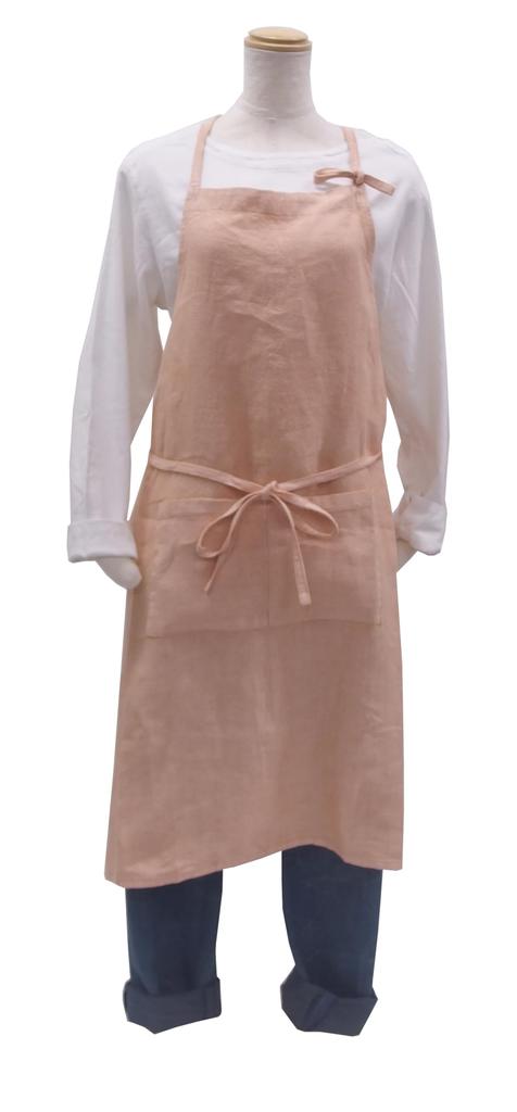 salmon width length 85cm [Keystone] Apron, pink, 105cm,