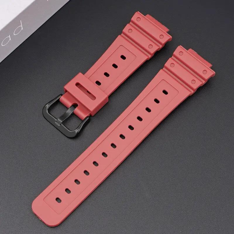 Silicone Band for DW5600/5610 Rubber Strap for Casioak 9052 5600 6900 Series Sport Waterproof Replacement Band Accessories