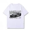 2025 Summer Ford Mustang Shelby Mustang modification culture American muscle car Loose summer short-sleeved T-shirt men's wear