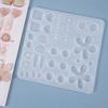 Crystal Epoxy Resin Mold DIY Crafts Jewelry Pendant Mold Handmade Multi-style Earrings Eardrop Danglers Silicone Mould