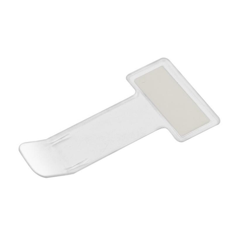 Car Styling Parking Ticket Holder Fastener Card Holder Invoice Receipt Mounting Fastener Plastic Organizer Windshield Sticker