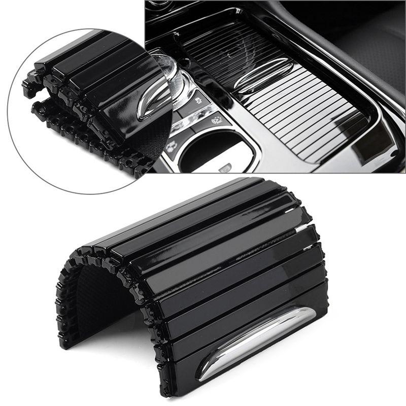 Tragbarer Auto-Mittelkonsolen-Getränkehalter Rollo C2D60258 Für Jaguar XJ XJR 2010-2019 Getränkehalter Rollvorhang