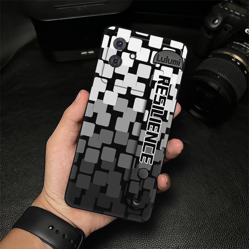 Enkelt Stöttåligt Telefonskal För Cubot Note21 Smutsavvisande Enfärgat Geometriskt Skyddande Hållbart Modedesign