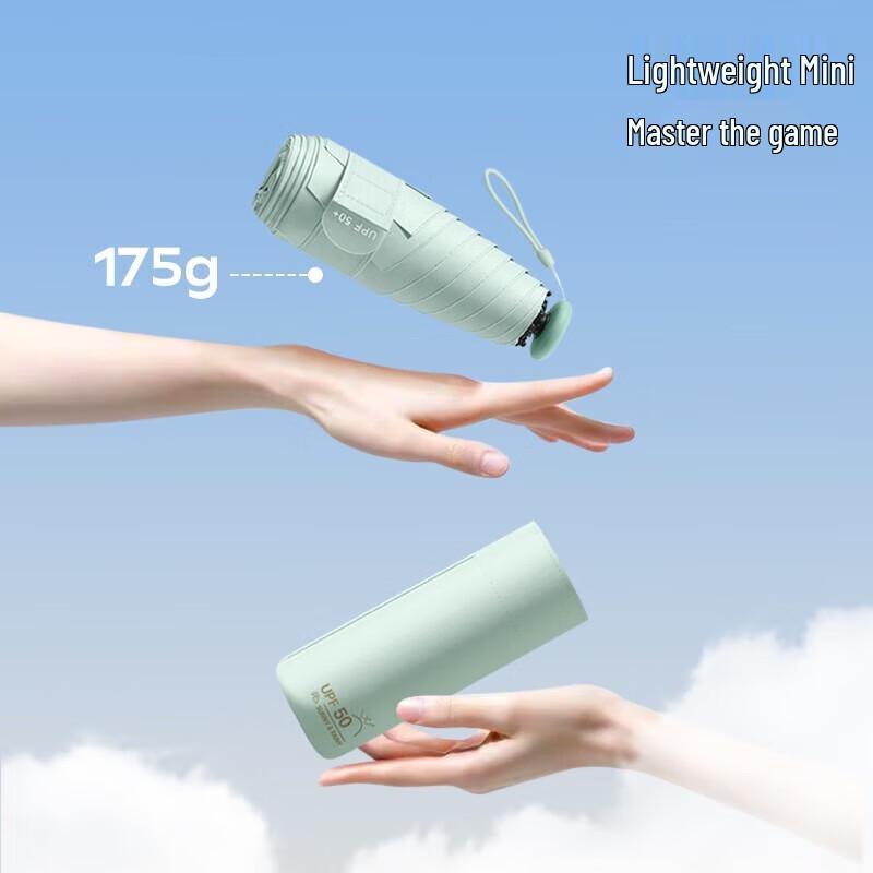 Maydu M5205 Ultralight 5-Fold Anti-UV Capsule Umbrella