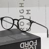 Eyeglass Frame ML5044 001 Black Round Horn-rimmed