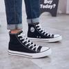 Warrior High-Top Canvas Casual Skate Shoes