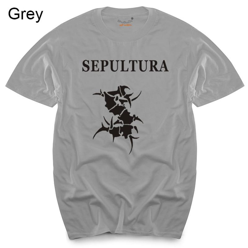 Mens Tshirt Pattern SEPULTURA 2 Summer Style New Arrived Mens Top Tees Brand Tshirts