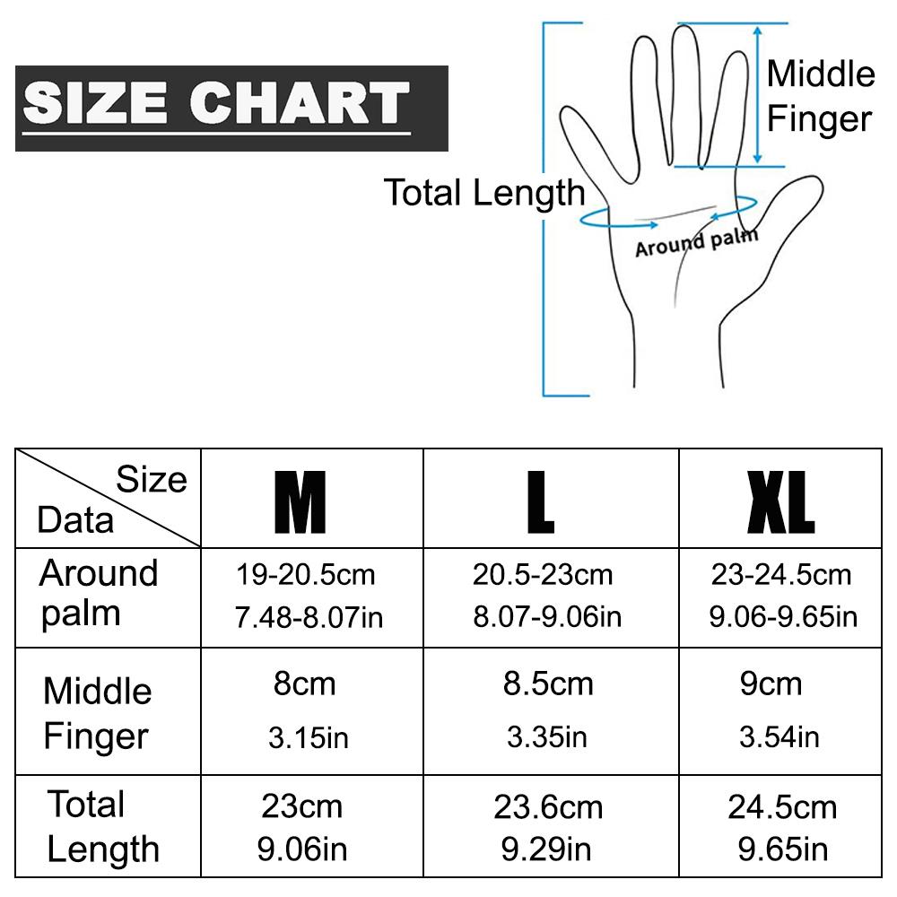 New Winter Warm Skiing Gloves Unisex Windproof Cold-proof Touch Screen Gloves For Men Outdoor Sports Running Hiking Cycling