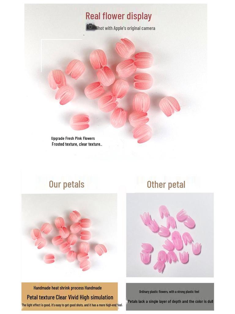 Tulip Night Light DIY Kit: Handmade Bedroom Ornament, Perfect for Gifts