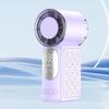 199 Speed Levels Mini Handheld Fan High Speed LED Display Pocket Fan Air Cooling USB Rechargeable Brushless Motor Cooling Fan