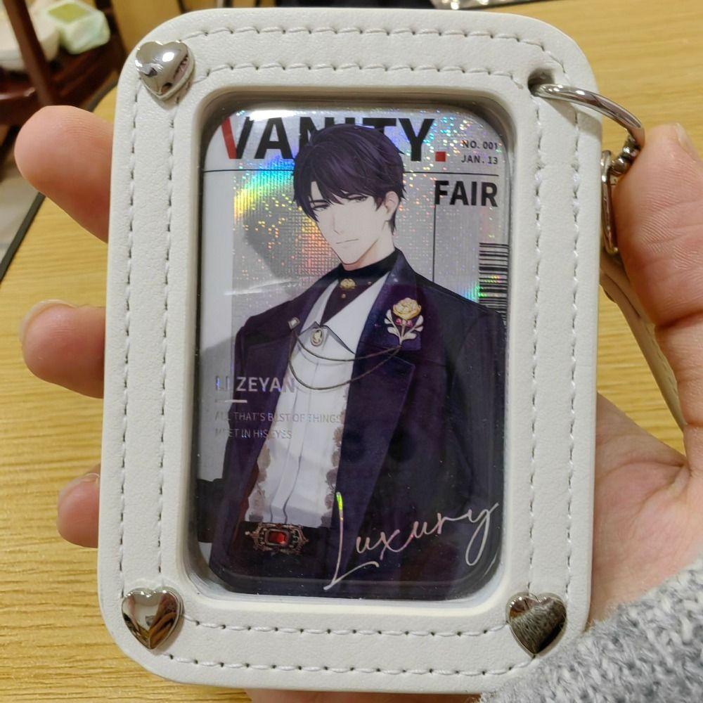 Square Anime Badge Holder Transparent Badge Ita Bag Badge Display Pendant  Badge Display