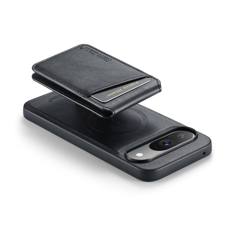For Magsafe Magnetic Separable Leather Fold Wallet Card Slot Bracket Phone Case For Google Pixel 10 Pro XL 9A 8A 7A 7 8 9 Pro XL