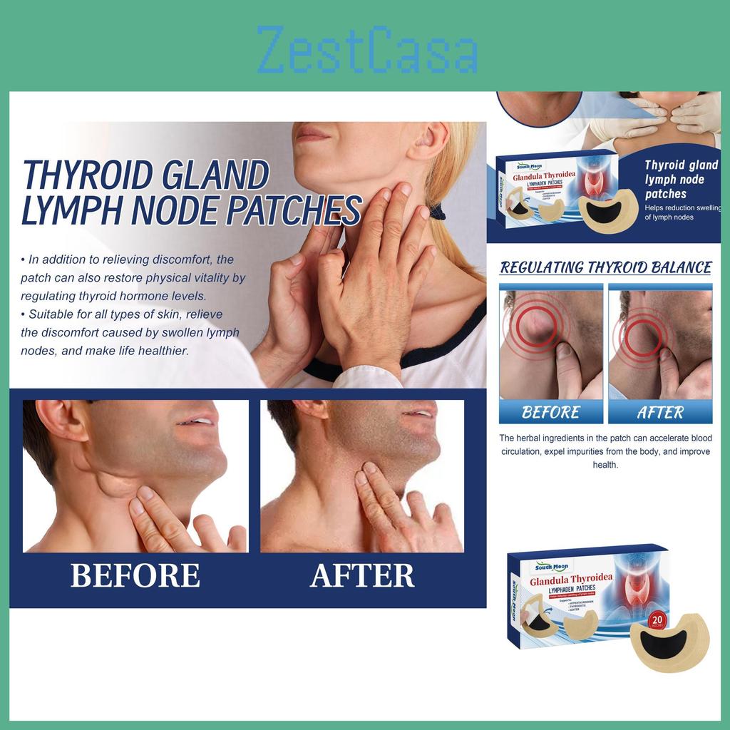 South Moon Lymphatic Patches Relieve Neck Stiffness And Ear Swelling 20pcs