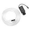 Fiber Optic Star Ceiling Light 12W Bluetooth App Control Sound Activated RGBW Fiber Optic Light for Car Home EU Plug