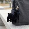 Simulation White Lifelike Goat Pendant Cute Mini Goat Plush Doll  Bags Decor