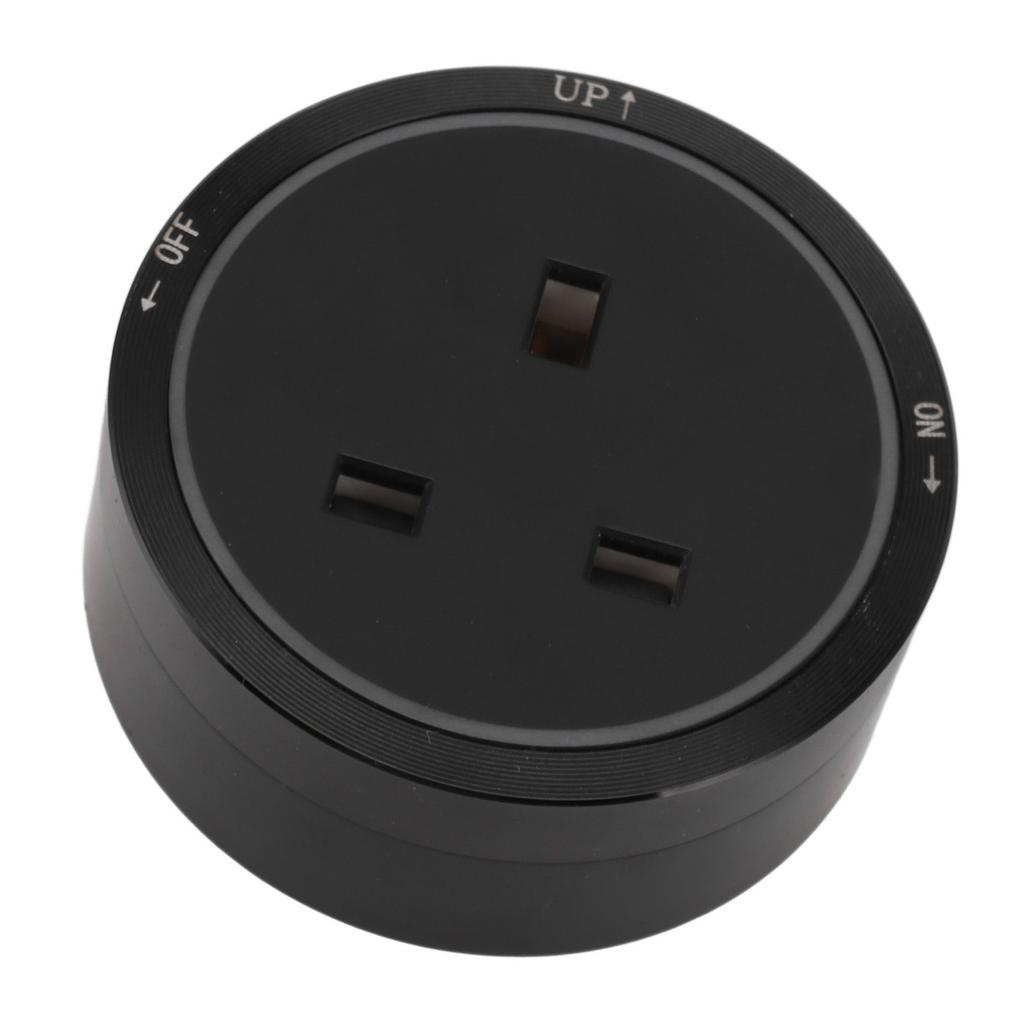 13A Power Track Socket Removable Electric Outlet Slide   Adapter for Home Bedroom Kitchen