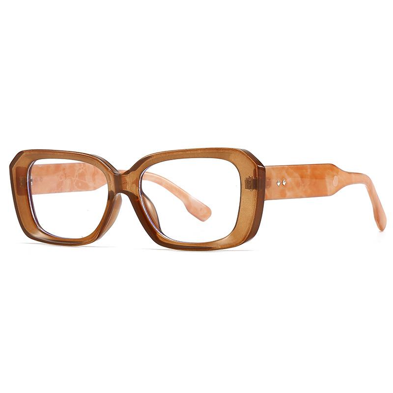 Elegant Green Fashion Reading Glasses Women  Luxury Brand Square Blue Light Filter Optical Eyeglasses Anti Radiation Goggles