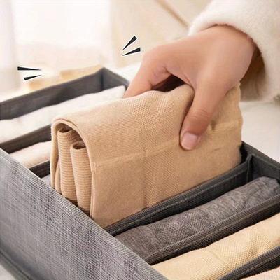 1 Pieza Organizador de Ropa Interior para Sujetadores Caja de Almacenamiento Calzoncillos Calcetines Cajas de Almacenamiento Organizador de Ropa de Armario Cajas Separadoras de Cajones