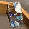 Sommer Meeresstern Blaues Blumenmuster Handyhülle Für iPhone 17 16 15 14 Pro Max 13 12 11 XS X XR 7 8 Plus SE2 17e 16e Hülle
