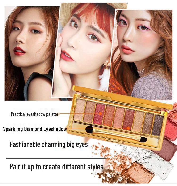 Winnie the Pooh Peach Blossom Shimmer Eyeshadow: Ultra Shimmery, Iridescent Glitter in Earth Tones