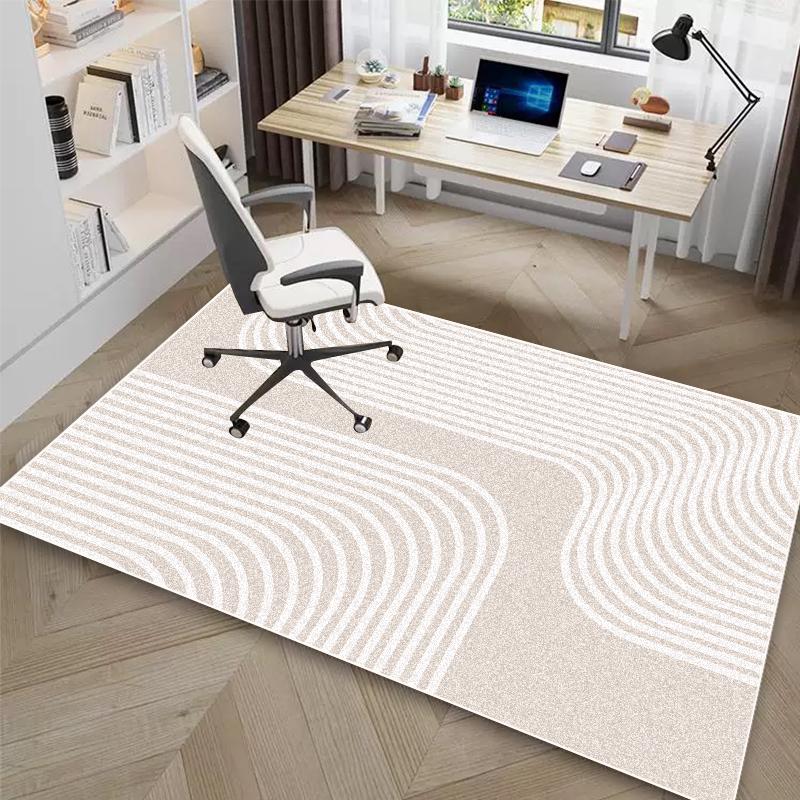 Bedroom Computer Chair Carpet Home Decoration Geometric Living Room Rugs Non-slip Plush Office Coffee Tables Washable Floor Mat