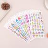 3D Gold Coil Shiny Number Alphabet Stickers For Scrapbook Decals Phone Case Personalized Decoration Crafts