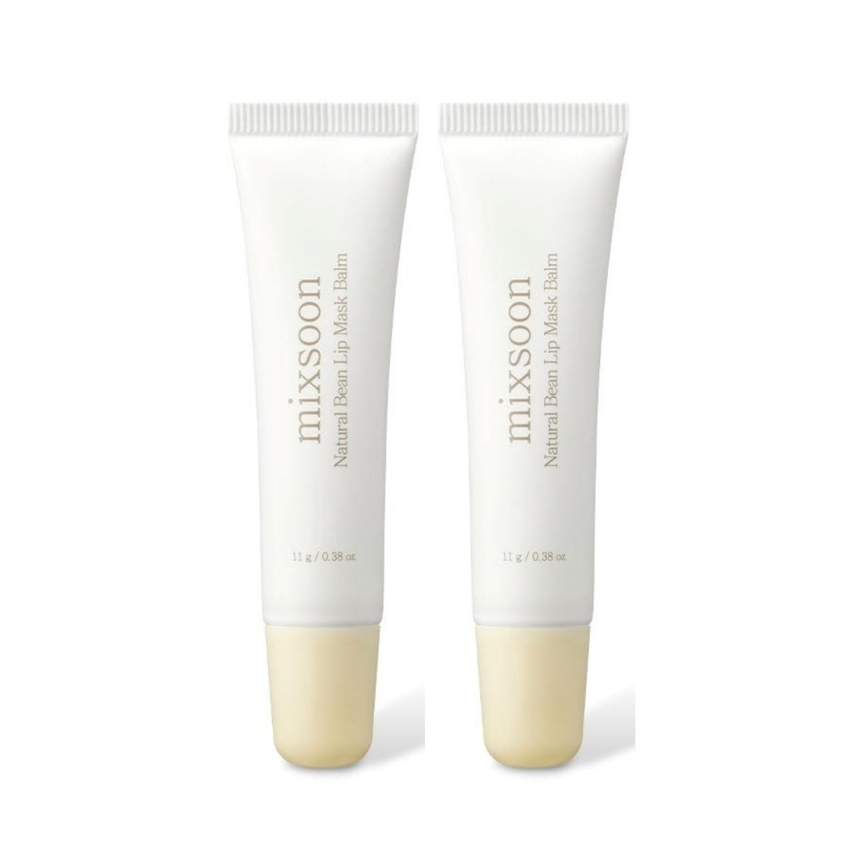 

mixsoon Bean Lip Mask Balm - Deeply Nourishing & Smoothing Lip Care 11g (Set of 2)