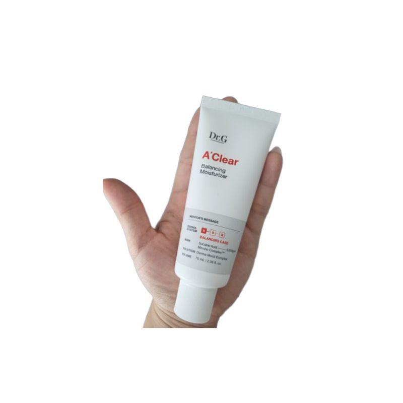 Dr.G A'Clear Balancing Moisturizer Day Cream 70ml 2PCS Set Kbeauty Face care Korean Cosmetics
