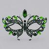 Luxurious Alloy Full-face Mask, Halloween Party, Birthday Masquerade, Bride's High-end Mask