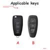 Zinc Alloy Car Key Case For Ford Kuga Focus Mk3 Mk4 Mondeo Fiesta Titanium Ecosport Transit Mk8 Key Cover Remote Accessories
