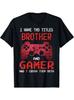 BRUH Gaming Graphic TShirt Fun and Playful Casual Tee for Young Gamers Unisex Casual Tops Perfect for Summer Outings Daily Wear