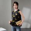 SOFSIL New Chinese Style Silk Blend Sleeveless Blouse