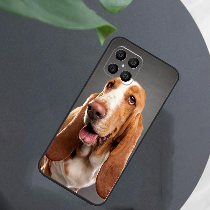 Basset Hound Dog For Honor Magic 8 7 5 6 Pro Case For Honor 200 400 Lite 50 70 90 X8c X8b X9a X9b X9c X9d Win