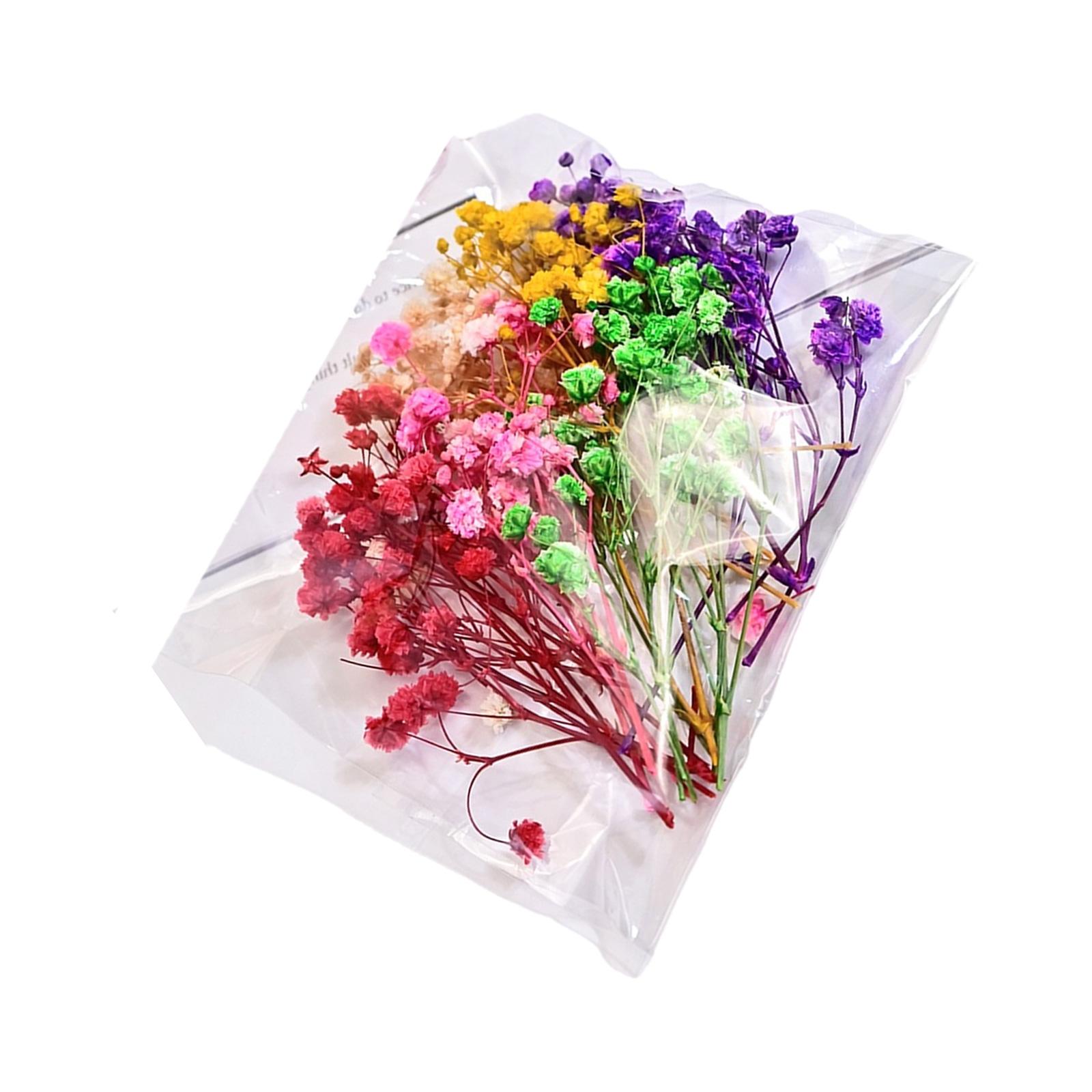 

Сохраненная гипсофила и гортензия, заключенные в смолу, букет, вечные цветы, украшение для дома, свадебный подарок 1