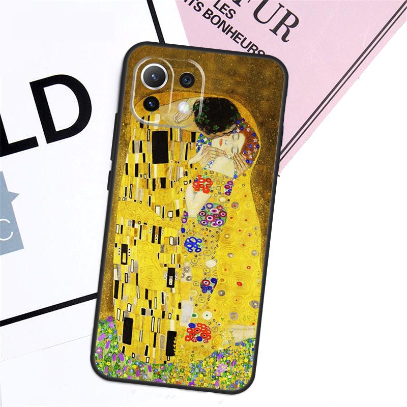 

Чехол Gustav Klimt Поцелуй для Xiaomi 17 Pro Max 14 15 Ultra 13T 15T 14T Pro POCO X7 Pro X5 X6 F5 F6 F7 F8 POCO X3 Pro