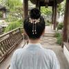 Imitation Pearl Flowers Tassels Hair Claws Ancient-style Hair Accessories  Party