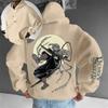 Demon Slayer Men's Hoodie Sweatshirt Tengen Uzui Japan Anime Spring and Autumn Boys' Children's Long-sleeved