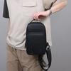 Bolso Cruzado de Color Sólido para Hombre Bolso de Hombro Oxford Bolso de Pecho de Gran Capacidad