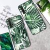 Tropical Green Plant Leaf Funda For Huawei Nova Y90 Y91 Y70 Y60 Y61 10 9 SE 5T 11i 8i 7i 3i P40 Lite P60 P30 Pro Case