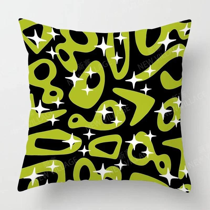 Nordic Fall Home Decor Autumn Throw Pillow Case Sofa Cushion Cover Modern   Geometry