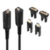 LINDY 10m HDMI 18G Fiber Optic Hybrid Cable with HDMI To DVI Conversion Connector 2.0 4K@60Hz (Model Number 38320)