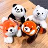 Very Precious Xiangxiang Sanzi Animal Doll Cute Panda Plush Toy Little Raccoon Doll Palm Treasure Table Companion