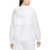 Nike Veste Coupe-vent à Capuche Sport Décontractée Couleur Unie Léger Femmes Vestes Blanc DM6180-100