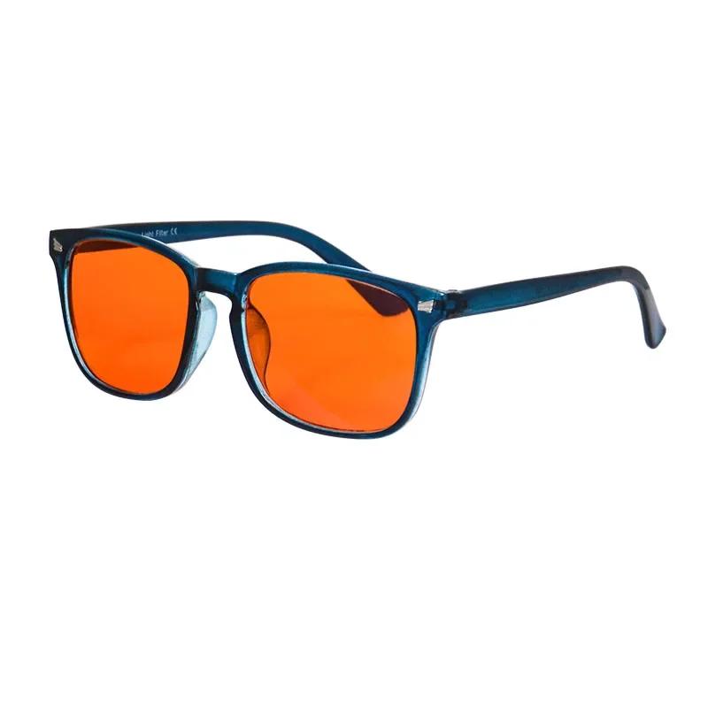 SHINU Anti Blue Light Glasses Red Tinted Lenses for Better Sleep Orange Yellow Lenses Men Women