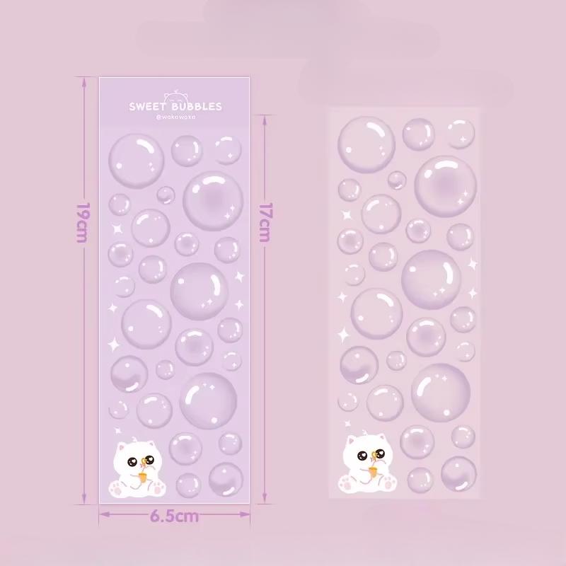 Bubble Droomland Element Sticker Sterren Decal Stickers Scrapbooking Kantoorbenodigdheden Hartjes Stickers
